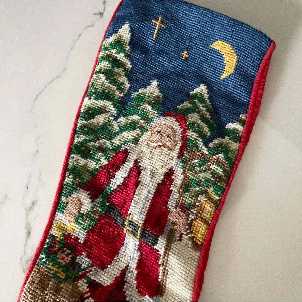 Vintage santa gifts